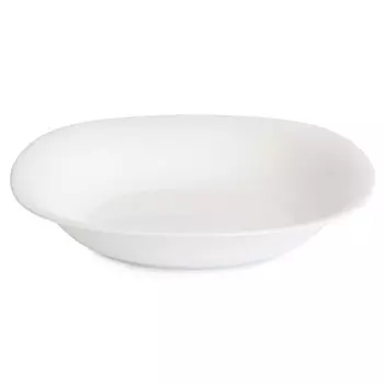 тарелка LUMINARC Карин белый 21см глубокая стекло