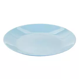тарелка LUMINARC Лили лайт блю 25см обеденная стекло