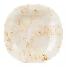 тарелка LUMINARC Марбл Беж 19см десертная стекло