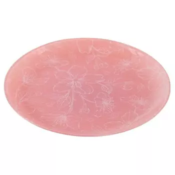 тарелка LUMINARC Melitina 19см десертная стекло розовый