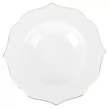 тарелка NOUVELLE HOME Belle 24см глубокая фарфор