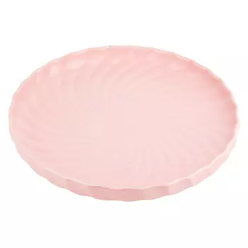 тарелка NOUVELLE HOME Fresh Taste Light pink 21см обеденная фарфор