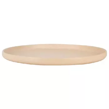 тарелка NOUVELLE HOME Grow Beige 26см обеденная керамика