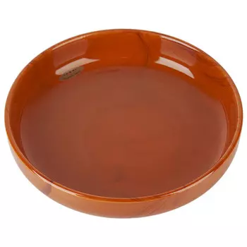 тарелка NOUVELLE HOME Wooden Grain 18см 600мл глубокая фарфор