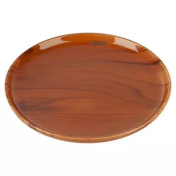 тарелка NOUVELLE HOME Wooden Grain 21см десертная фарфор