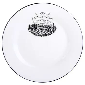 тарелка NUOVACASA Family villa 20см десертная керамика