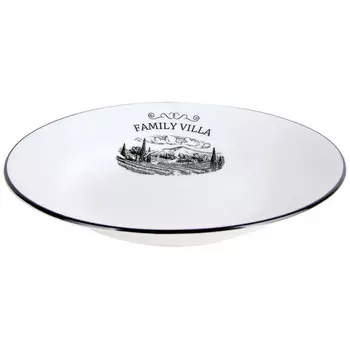 тарелка NUOVACASA Family villa 20см глубокая керамика