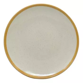 тарелка NUOVACASA Stone grey 26см обеденная керамика