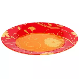 тарелка обеденная PASABAHCE Serenade Orange 26см, стекло оранж.