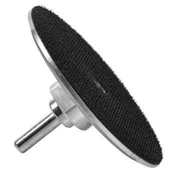 тарелка опорная алюминиевая для УШМ и дрели RAGE by VIRA 100мм с липучкой