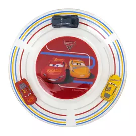 тарелка OSZ Тачки-3 19,6см стекло