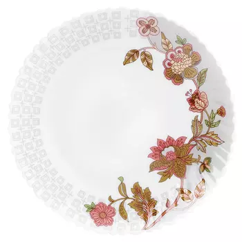 тарелка Paisley.24см обеденная стеклокерамика