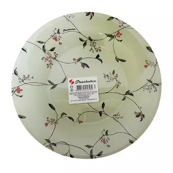 тарелка PASABAHCE Barbaris 19,5см десертная стекло мятный