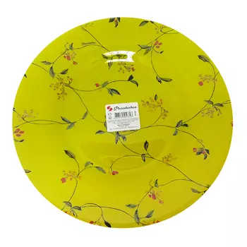 тарелка PASABAHCE Barbaris 26см обеденная стекло зеленый