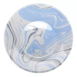 тарелка PASABAHCE Blue Lava 26см обеденная стекло