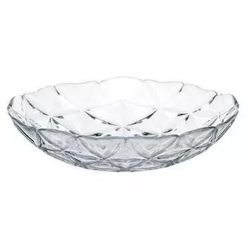 тарелка PASABAHCE Estrella 22см глубокая стекло