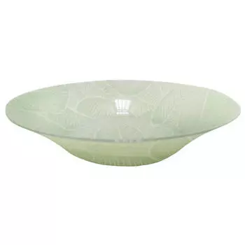 тарелка PASABAHCE Leaves 22см глубокая стекло