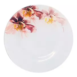 тарелка PASABAHCE Water Lily 26см обеденная стекло