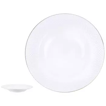 тарелка QUINSBERRY Jardi 21,5см глубокая фарфор