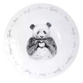 тарелка QUINSBERRY Panda 20см десертная фарфор