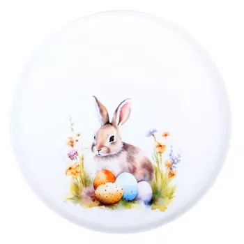 тарелка QUINSBERRY Пасха 26см обеденная фарфор под.уп.