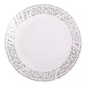 тарелка Rhapsody 24см обеденная стеклокерамика