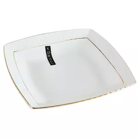 тарелка Снежная королева 19см глубокая керамика