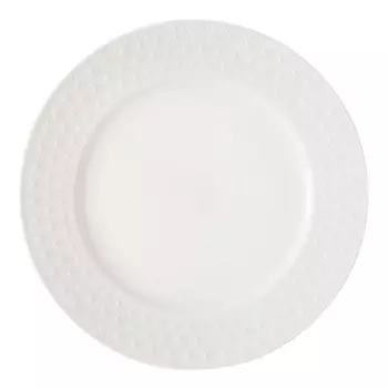 тарелка Снежная королева без отводки 20см десертная фарфор