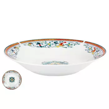 тарелка Средиземноморский бриз 20см глубокая фарфор