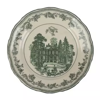 тарелка TODELIA Усадьба 19см десертная костяной фарфор