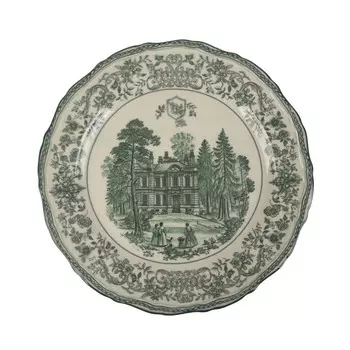 тарелка TODELIA Усадьба 26,7см обеденная костяной фарфор