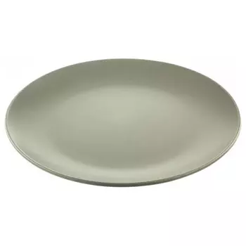 тарелка WALMER Global 24см обеденная керамика зеленый