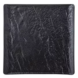 тарелка WILMAX Slatestone 17х17см десертная квадратная фарфор