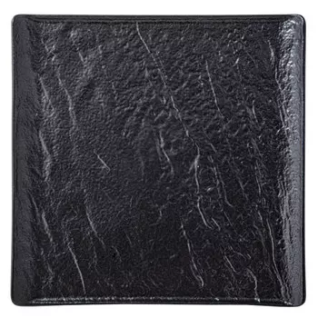 тарелка WILMAX Slatestone 21х21см десертная квадратная фарфор