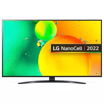 телевизор LG 55NANO766QA 55" 4K Smart UHD, черный