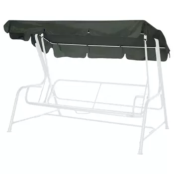 тент для качелей 214х126см универсальный без АМС зеленый