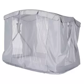 тент для качелей 226х124х187см с АМС серый