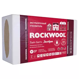 теплоизоляция ROCKWOOL Лайт Баттс Экстра 1000х600х50мм