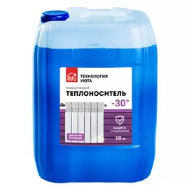 теплоноситель ТЕХНОЛОГИЯ УЮТА -30 этиленгликоль 10кг