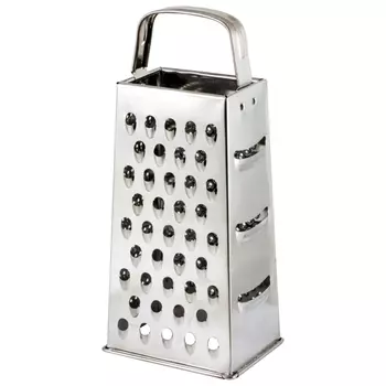 терка MALLONY 21см 4-х гранная универсальная без поддона жесть