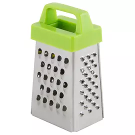 терка MALLONY 4-х гранная универсальная без поддона нерж.сталь, пластик