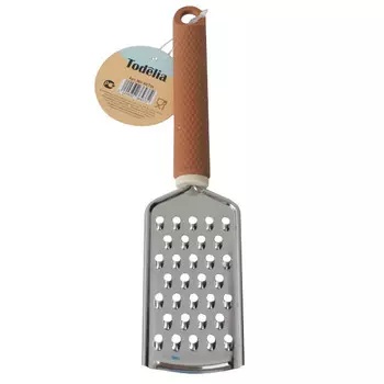 терка TODELIA Basic плоская 25см нерж. сталь, пластик, ТПР
