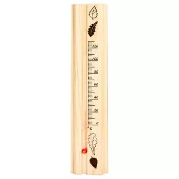 термометр для бани жидкостный 200х42х18мм