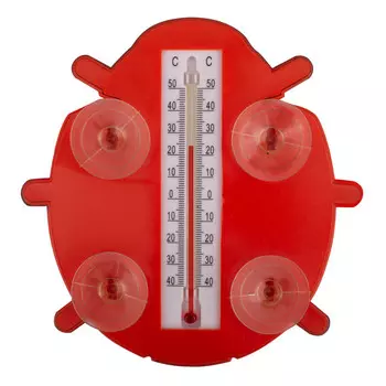 термометр для улицы Божья коровка 16,5см