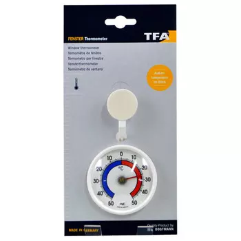 термометр DOSTMANN оконный -50/+50С на липучке пластик