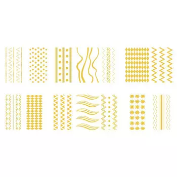 термопленка MARMITON Пасхальное золото для яиц 2шт по 7 наклеек ПВХ