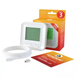 терморегулятор электронный 515 ТЕПЛОЛЮКС, белый