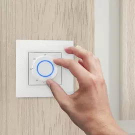 терморегулятор механический ТЕПЛОЛЮКС LumiSmart 25, белый