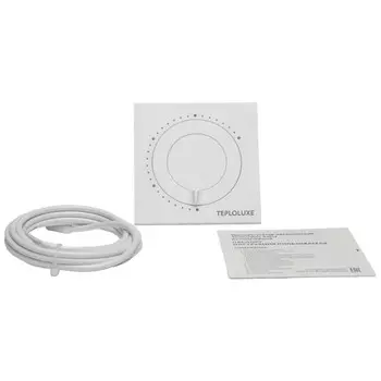 терморегулятор механический ТЕПЛОЛЮКС Solus белый