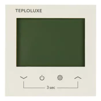 терморегулятор электронный ТЕПЛОЛЮКС Pontus белый IP31